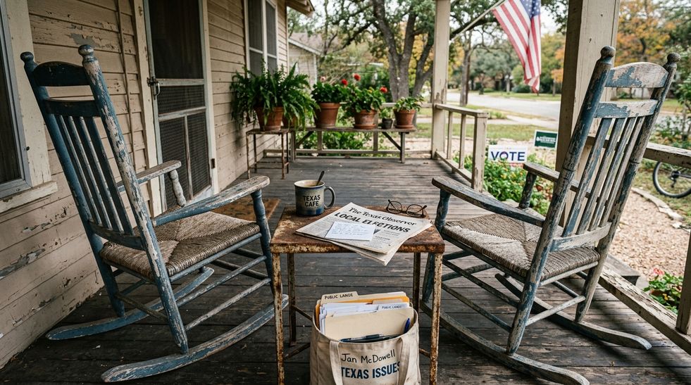 Image showing front_porch_conversation